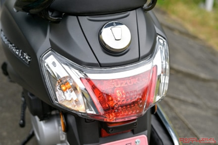 SUZUKI ADDRESS125（2022年モデル）燃料タンク