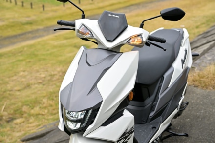 SUZUKI AVENIS125（2022年モデル）フロントフェイス