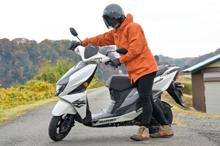 SUZUKI AVENIS125（2022年モデル）取りまわし