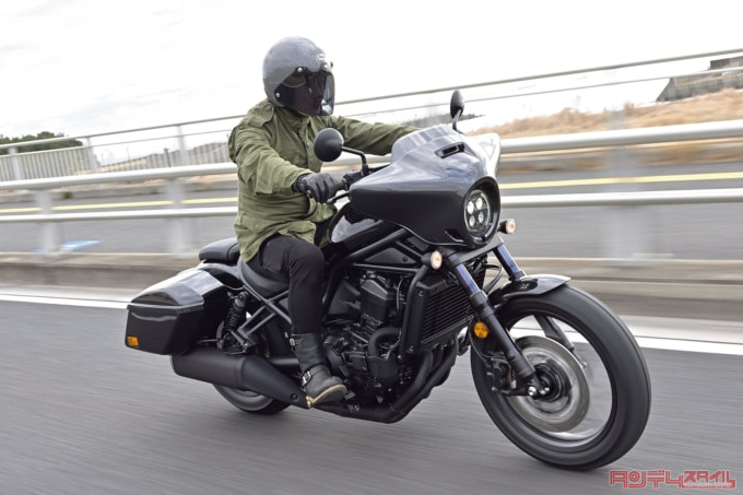 HONDA REBEL1100T Dual Clutch Transmission（2023年モデル）走行イメージ