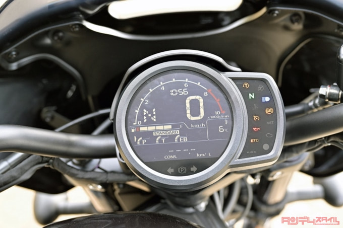 HONDA REBEL1100T Dual Clutch Transmission（2023年モデル）メーター