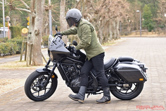 HONDA REBEL1100T Dual Clutch Transmission（2023年モデル）取り回し