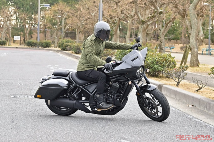 HONDA REBEL1100T Dual Clutch Transmission（2023年モデル）Uターン