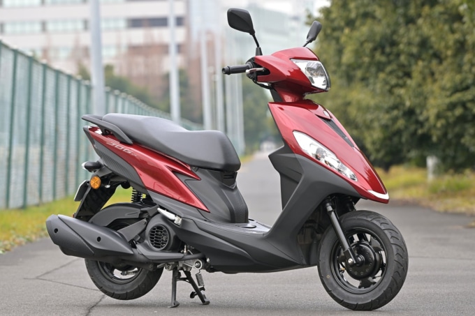 YAMAHA JOG125（2023年モデル）7:3ビュー