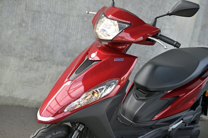 YAMAHA JOG125（2023年モデル）ヘッドライト