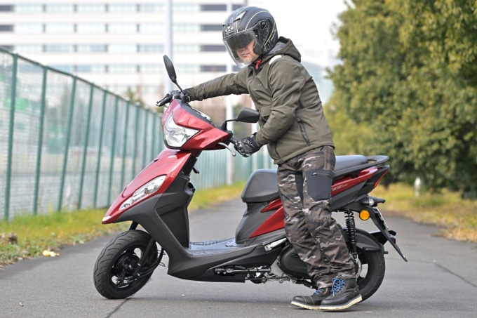 YAMAHA JOG125（2023年モデル）取りまわし