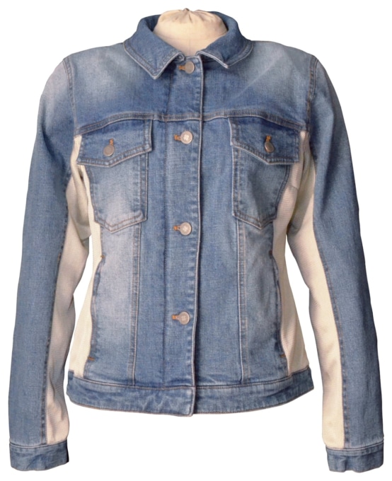 CLEVER VIVACE CVJ-627 STRETCH DENIM JACKET