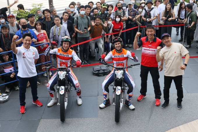 2023年5月17日にホンダウエルカムプラザ青山で開催された『世界チャンピオン・スペシャル・デモンストレーション』