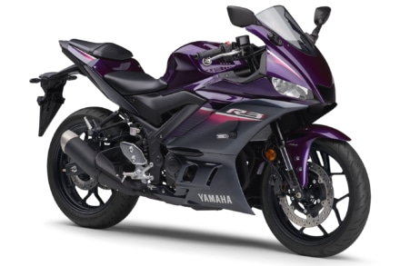 2023年モデル YAMAHA YZF-R3 ディープパープリッシュブルーメタリックC