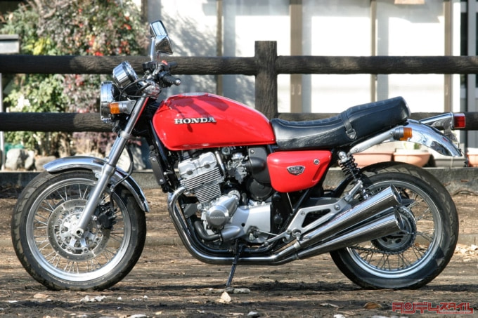 HONDA CB400 Four 左サイドビュー