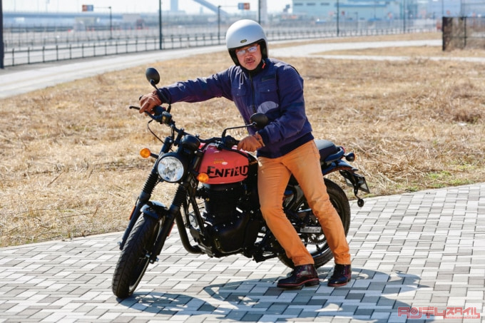 ROYAL ENFIELD HUNTER350（2023年モデル）取り回し