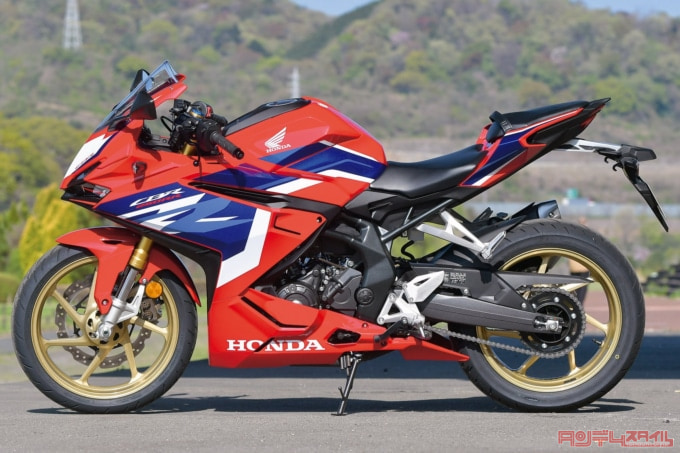 HONDA CBR250RR（2023年モデル）サイドビュー