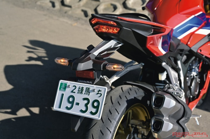 HONDA CBR250RR（2023年モデル）テールまわり