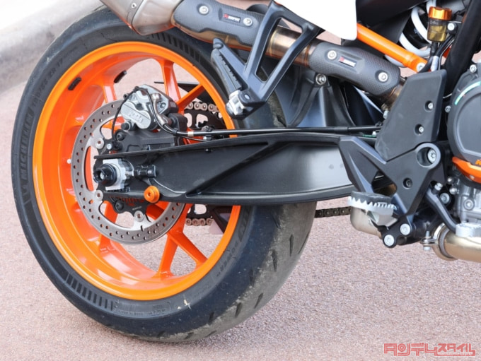 KTM 890SMT（2023年モデル）リヤホイール