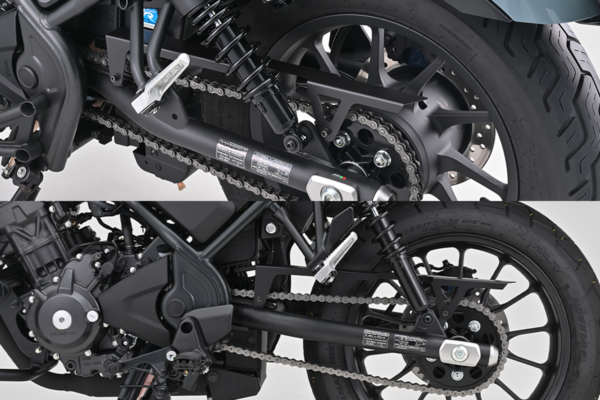 主張するチェーンガード付けません？ バイクニュース タンデムスタイル