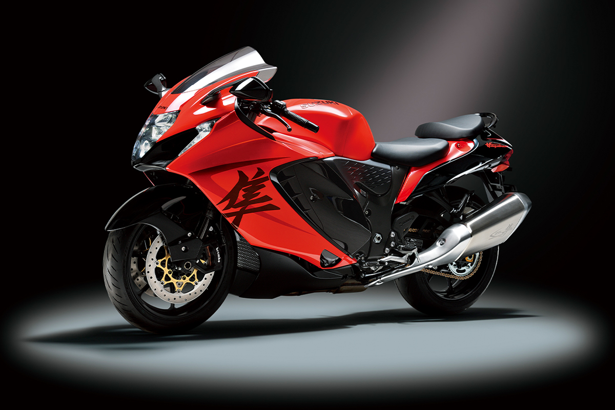 ハヤブサ』生誕25周年を祝した特別仕様車が登場！ - バイクニュース