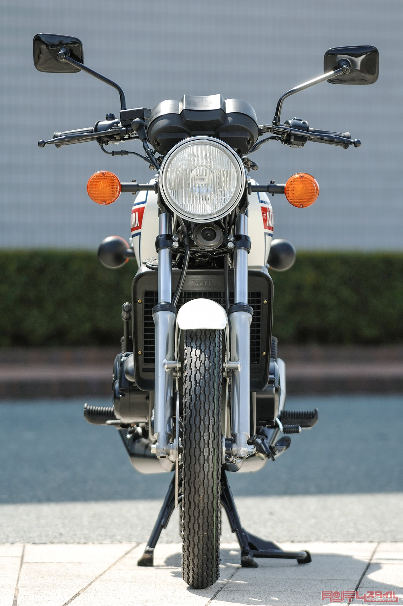 XJ400 フロント　タンデム