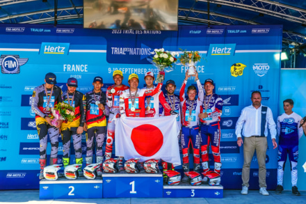 2023年トライアル・デ・ナシオン、インタークラスで日本チームが金メダルを獲得！