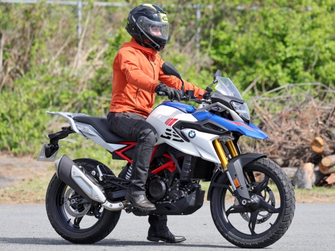 BMW R310GS 乗車姿勢