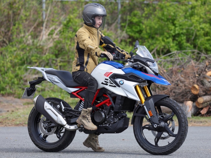 BMW R310GS 乗車姿勢