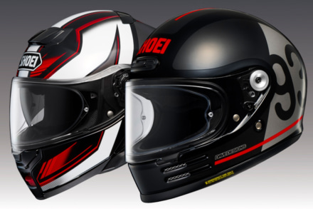 【SHOEI】NEOTEC3とGlamsterにニューグラフィックが登場