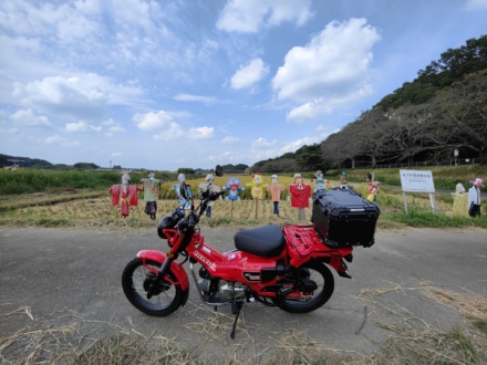 田んぼの見守り隊と集合写真