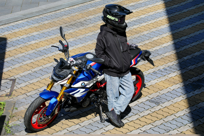 オフロードヘルメット マッドジャンパー×G310R