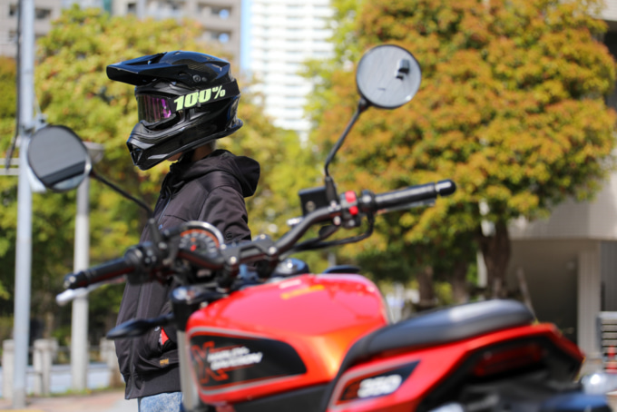 オフロードヘルメット マッドジャンパー×X350