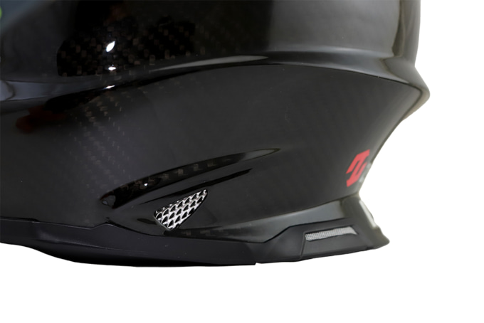 ジーロット ZEALOT マッドジャンパー2 CARBON HYBRID 後頭部のメッシュパネル