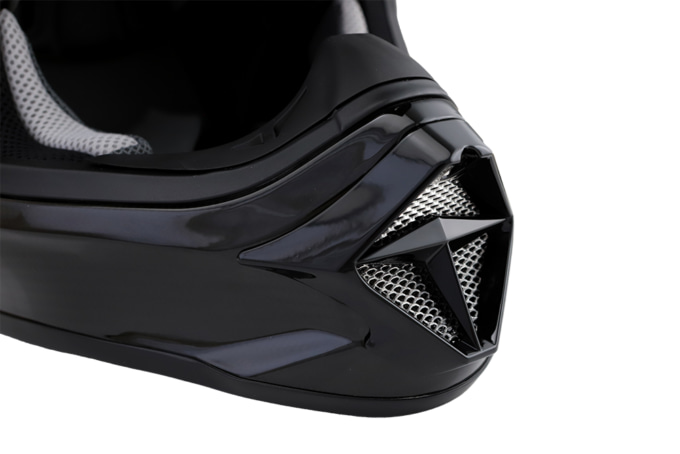 ジーロット ZEALOT マッドジャンパー2 CARBON HYBRID アゴ部分 メッシュパネル