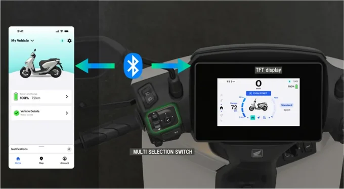 Hondaの新たな電動スクーター『CUV ｅ: 』が登場！走行性能と先進装備が充実！【Honda2025新車ニュース】