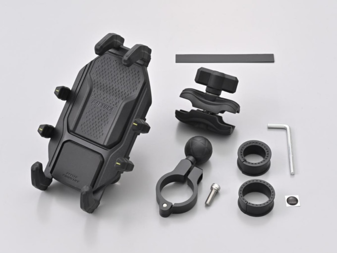 FLEXスマートフォンホルダーFSH-2の全パーツ構成一式（デイトナ製）

