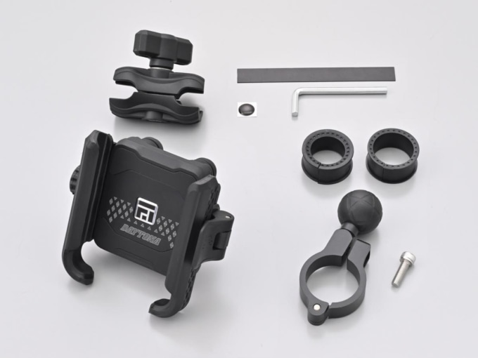 FSH-3スマートフォンホルダーのパーツ構成一覧（デイトナ製）

