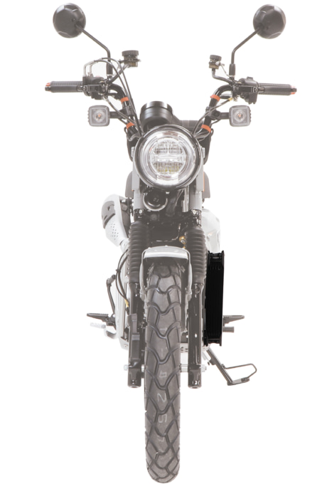 アクティブ CT125ハンターカブ用オイルクーラー 装着図