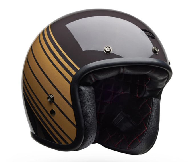 BELL Custom500 新色 EDGE GLOSS BROWN/GOLD