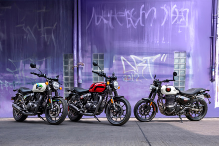ロイヤルエンフィールド新型「ハンター350」展示イベント開催！浅草のカフェ‟ORTIGA”で限定展示