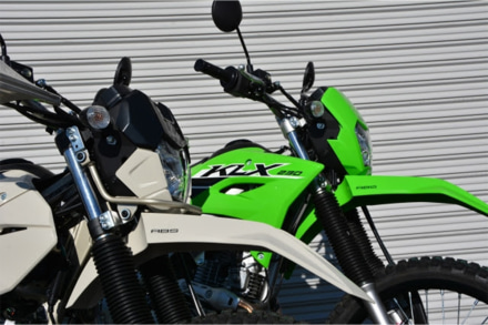 KLX230／KLX230シェルパ用サスペンションがアップグレード｜走破性を高める最新チューニングパーツ登場