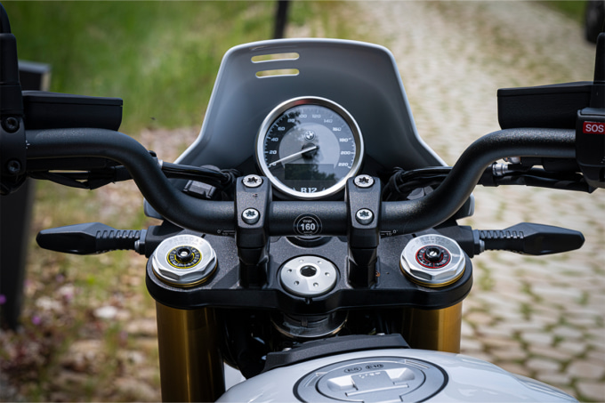 BMW R12 G/S エンデューロパッケージのバイザー
