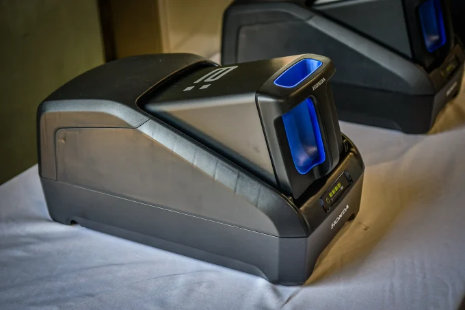 Hondaのバッテリー交換式電動ユニット「Honda Power Pack Charger e:」