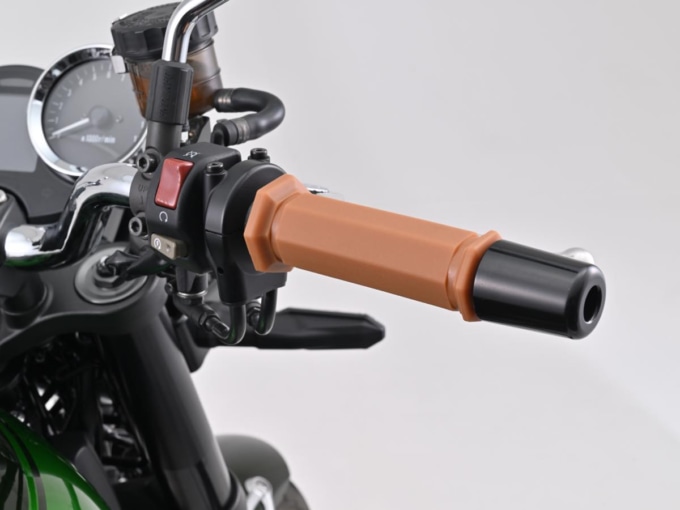 デイトナ バイクハンドルグリップGRIPPY GRIPシリーズ 生ゴム色