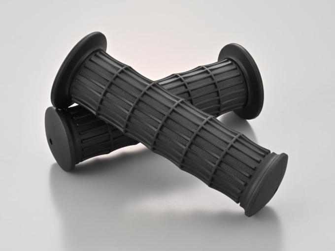 デイトナ バイクハンドルグリップGRIPPY GRIP GG-D-CLASSIC2（全長128㎜ / Φ22.2ハンドル用 / エンド非貫通）ブラック