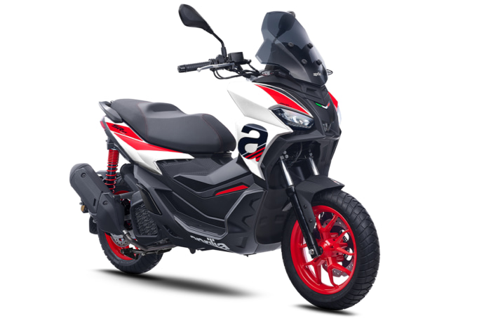 アプリリア純正ヘルメットプレゼントキャンペーン 対象車両のSR GT 200