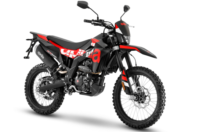 アプリリア純正ヘルメットプレゼントキャンペーン 対象車両のRX 125