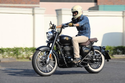 このバイク、メーカーカスタムでここまで仕上がった。GOAN CLASSIC 350【ニューアコ展示車両ストーリーVol.4】