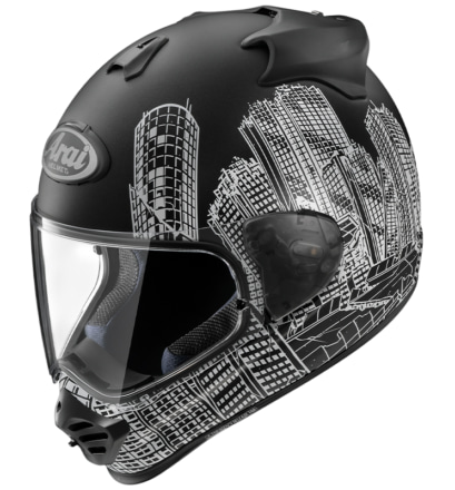 ストリートで魅せるAraiの新作『TX-STRADA ROARS』。ロアーズとのコラボが実現