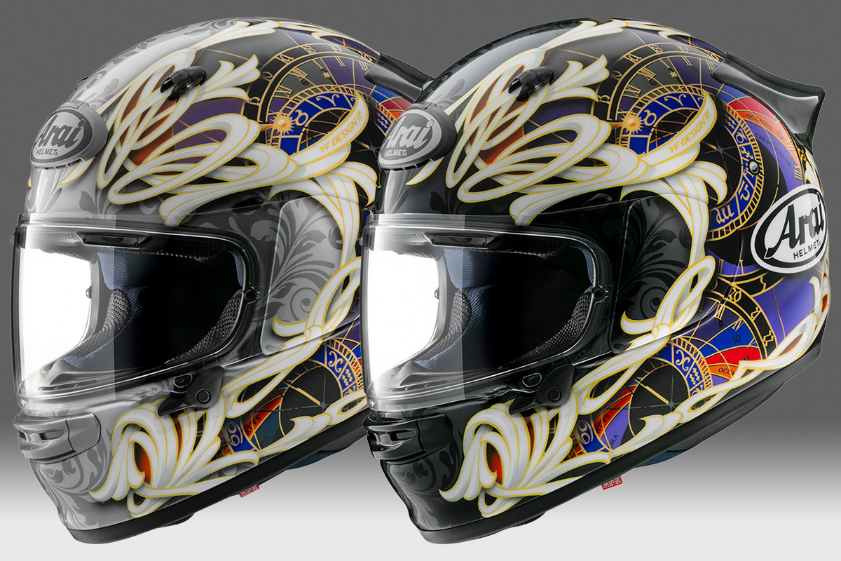 ASTRO まとめ売り Arai『ASTRO GX ORLOJ』登場。天文時計をモチーフにした荘厳な