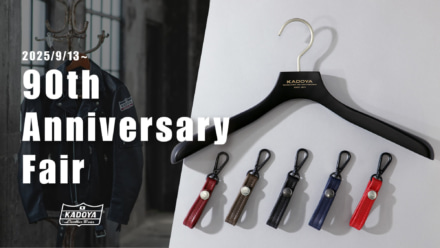 KADOYA創業90周年記念フェア開催中｜限定ジャケット＆ノベルティをチェック
