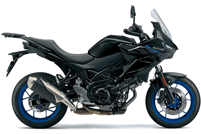 スズキSV-7GXの3色ラインナップ。ブラック
