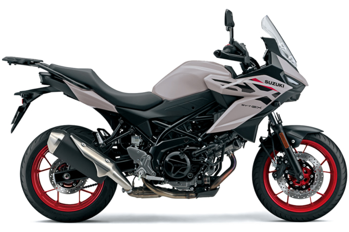 スズキSV-7GXの3色ラインナップ。グレージュ