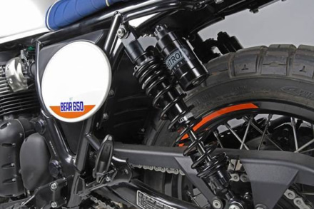 イギリスのサスペンションメーカー、ナイトロンから日本市場向けのベア650用アイテム登場